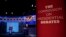 ARCHIVO - Donald Trump, a la izquierda, y el entonces candidato presidencial demócrata, el exvicepresidente Joe Biden, participan en el último debate presidencial, el 22 de octubre de 2020.