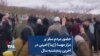 حضور مردم سقز بر مزار مهسا امینی در آخرین پنجشنبه سال