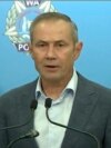 In this image from a video, Western Australian Premier Roger Cook speaks at a press conference in Perth, Australia, May 5, 2024. 