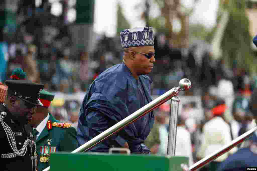 Nigeria's Vice-President Kashim Shettima attends his swearing-in ceremony in Abuja, Nigeria, May 29, 2023.