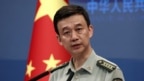 Người phát ngôn Bộ Quốc Phòng Trung Quốc Ngô Khiêm tại một cuộc họp báo ở Bắc Kinh hôm 31/8.