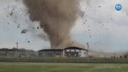 Indiana’da hortum binalarda hasara yol açtı 