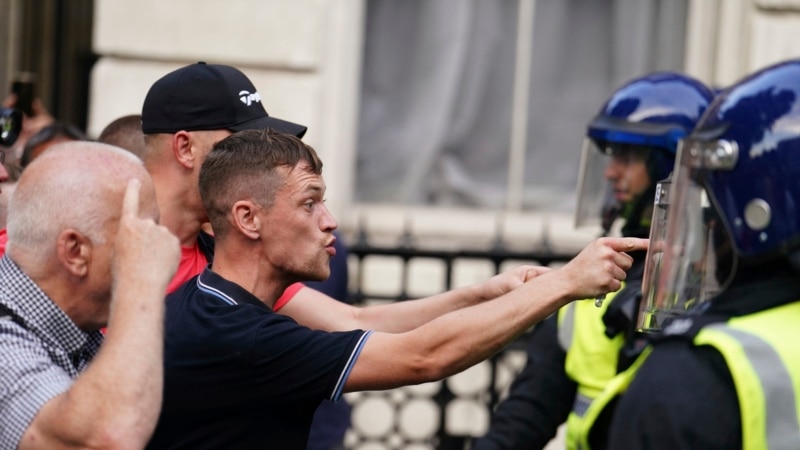 Protests turn violent as UK unrest spreads after children's killings 