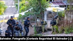 Cerco de seguridad en Cabañas, El Salvador, el 8 de agosto de 2023. [Fotografía: Cortesía Seguridad El Salvador ]