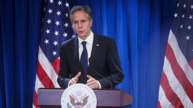 ཨ་རིའི་ཕྱི་སྲིད་དྲུང་ཆེ་སླར་ཡང་རྒྱ་ནག་ལ་འཚམས་འདྲིར་ཕེབས་རྒྱུ།  - སྤྱི་ཟླ་བཞི་པ། ༢༢, ༢༠༢༤ ཨ་རིའི་ཕྱི་སྲིད་དྲུང་ཆེ་སླར་ཡང་རྒྱ་ནག་ལ་འཚམས་འདྲིར་ཕེབས་རྒྱུ།  - སྤྱི་ཟླ་བཞི་པ། ༢༢, ༢༠༢༤