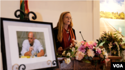 Sara Colm, one of Nate Thayer’s editors at the Phnom Penh Post, talked about Nate's life and work at the United Montagnard Christian Church in Greensboro, NC, February 25, 2023.