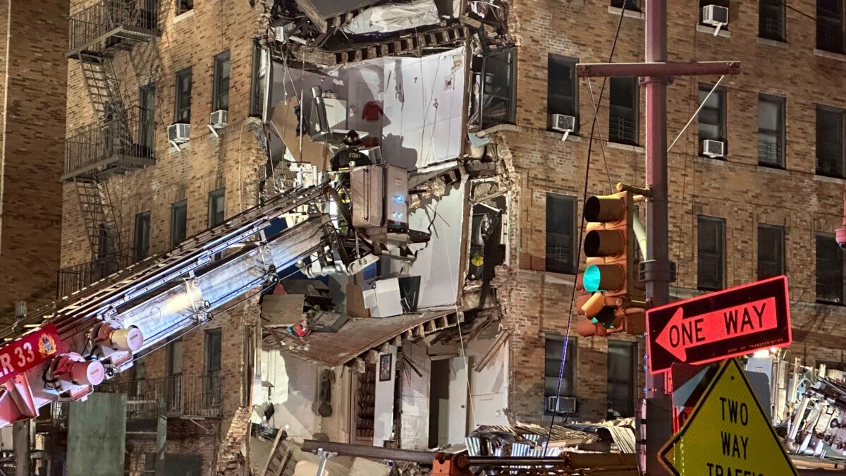 Edificio Colapsa En Nueva York, Residentes Resultaron Ilesos