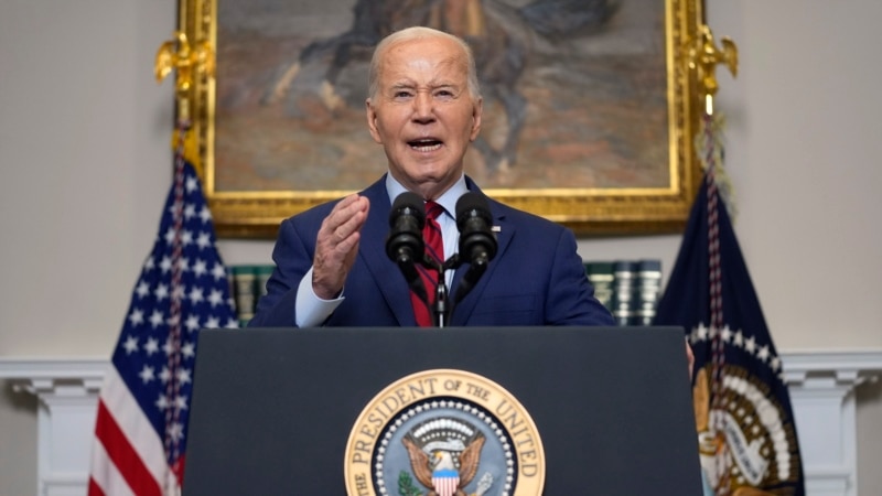 Biden: 'Order must prevail' alongside free speech in campus protests over war in Gaza...