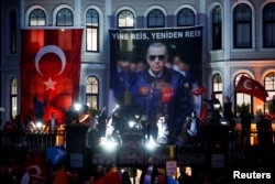 شادمانی طرفداران اردوغان در استانبول
