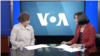  Alice Albright, the CEO of the Millennium Challenge Corporation, or MCC, gave an interview to VOA English to Africa Service’s Carol Castiel on the “Press Conference USA” radio program on March 7, 2023, at headquarters in Washington 
