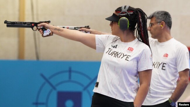 30 Temmuz 2024 - Milli atıcılar Şevval İlayda Tarhan ve Yusuf Dikeç