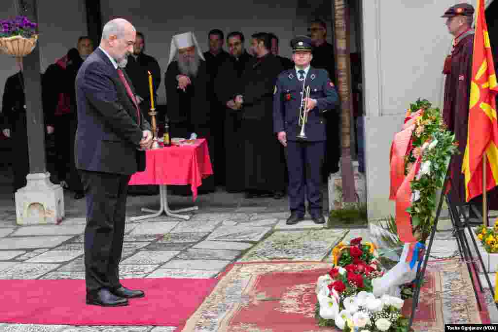 Оддавање почит кон Гоце Делчев, по повод 120 години од загинувањето