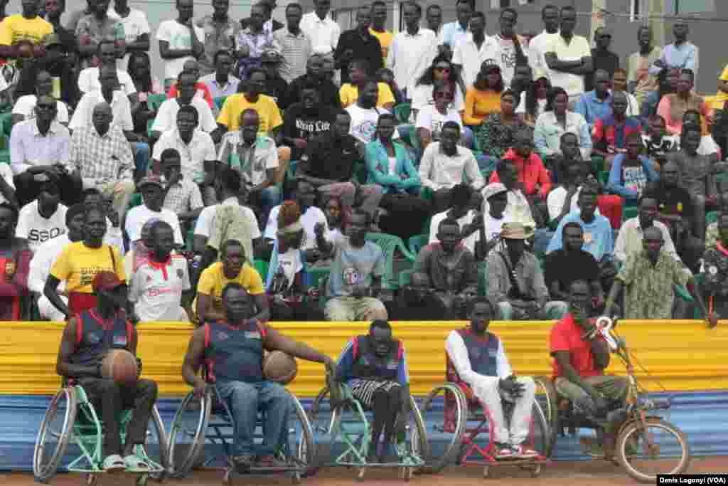 S. Sudanese celebrate return of men's basketball team from Paris Olympics