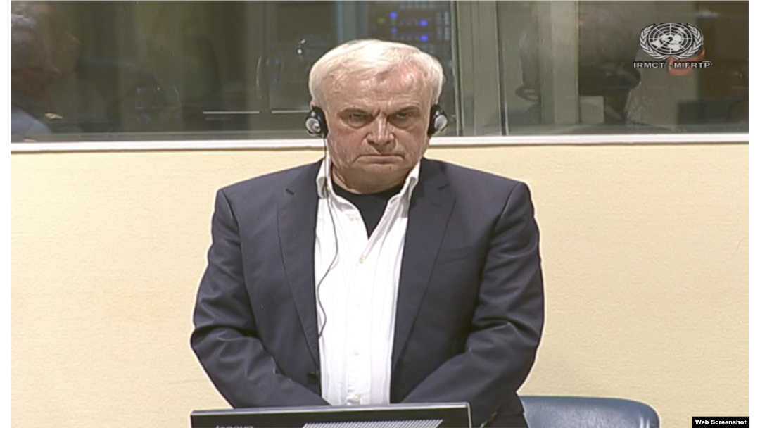 Jovica Stanišić prilikom izricanja konačne presude, 31. maj 2023.