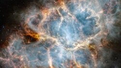 Science in a Minute: Webb Telescope Captures Dazzling Images of the Crab Nebula