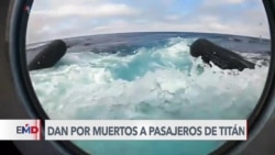 Dan por muertos a los pasajeros del submarino rumbo al Titanic perdido en el Atlántico Norte