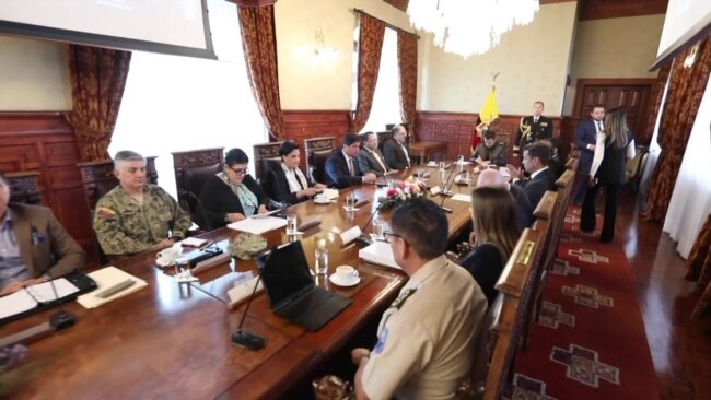 Gobierno ecuatoriano decreta nuevo estado de excepción en siete provincias