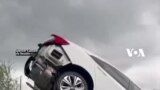 Tornado Hantam Kota di Florida, Mobil Terguling