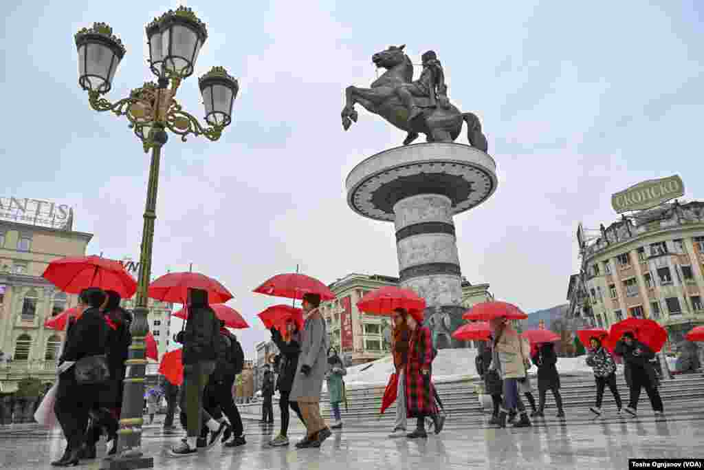 Протестен марш на Црвените чадори - 17 Декември, Меѓународен ден за стоп на насилството врз сексуалните работници