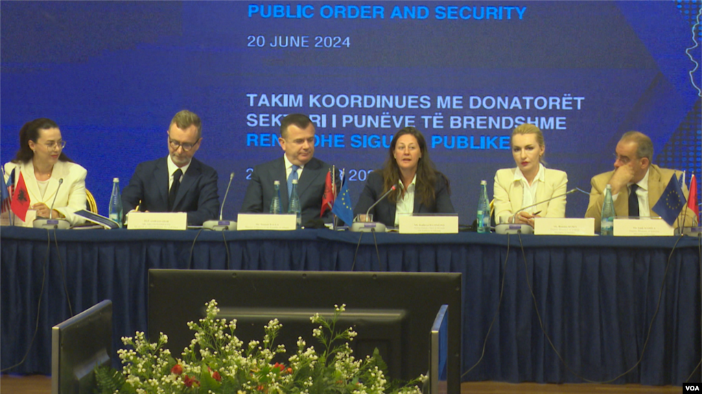 Tryeza e donatorëve mbi sigurinë dhe rendit publik