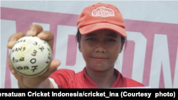 روحمالیا روحمالیا، بازیکن تیم ملی کرکت زنان اندونیزیا