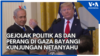 Gejolak Politik AS dan Perang di Gaza Bayangi Kunjungan Netanyahu