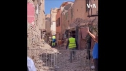 摩洛哥马拉喀什老城被地震损坏 