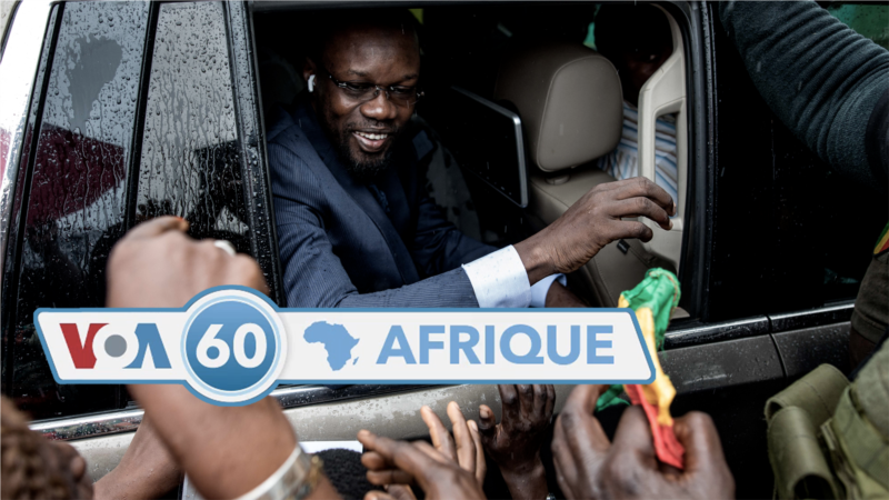 VOA60 Afrique : Sénégal, RDC, Tunisie