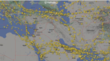 وضعیت پروازها در خاورمیانه