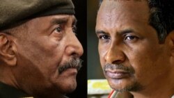 Portrait des généraux soudanais Burhane et Hemedti
