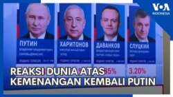 Reaksi Dunia atas Kemenangan Kembali Putin di Pemilu Rusia