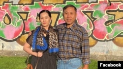 Ông Nguyễn Bắc Truyển và vợ Bùi Kim Phượng tại Berlin, Đức, ngày 9/9/2023. Facebook Kim Phuong Bui.