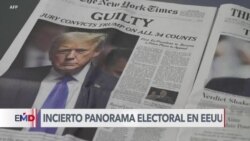 Incierto el panorama electoral tras veredicto de culpabilidad de Trump