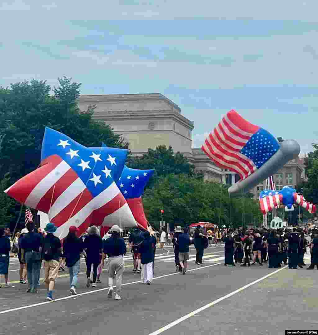 Parada povodom Dana nezavisnosti u Vašingtonu, 4. jul 2024.