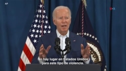 Biden pide fin de violencia política