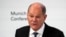 FILE - Germany's Chancellor Olaf Scholz speaks at the Munich Security Conference in Munich, Germany, Feb. 17, 2023.