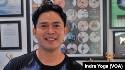 Penyanyi Cakra Khan (dok: VOA)