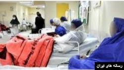 قربانیان مسمومیت سریالی دانش‌آموزان مدارس در بیمارستان