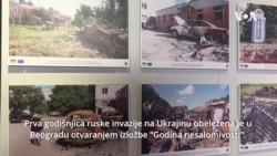 "Godina nesalomivosti": Izložba povodom godišnjice ruske agresije na Ukrajinu