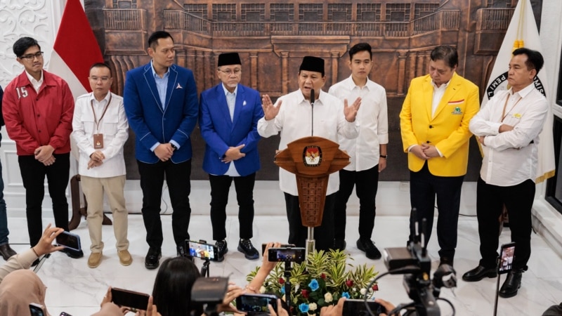 Prabowo Dekati Mayoritas di Parlemen Setelah Partai Saingannya Janjikan Dukungan