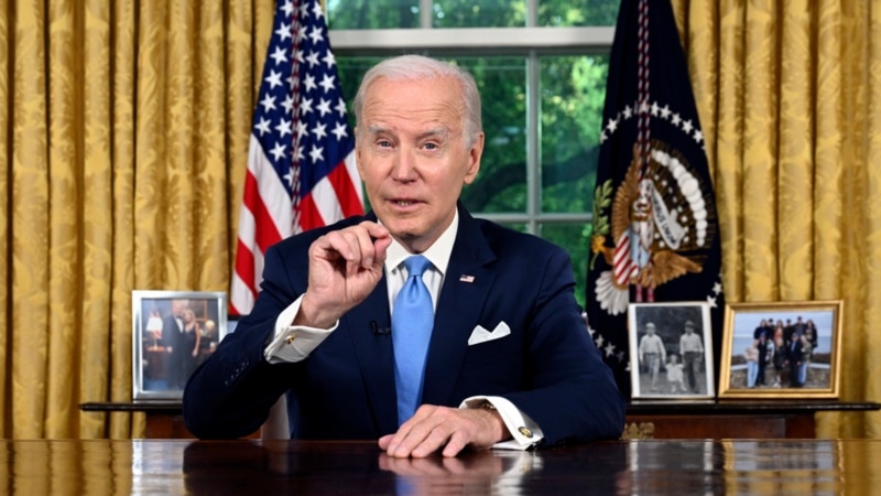 Biden destaca compromiso para evitar incumplimiento en discurso desde la Oficina Oval
