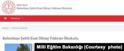 Okulun internet sitesinde eski bir fotoğraf kullanılsa da isim hala aynı.