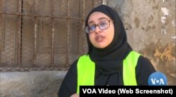 Tayba Hatimy. (VOA Video/Saida Swaleh)