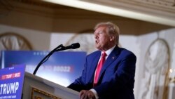 နိုင်ငံတော်လျှို့ဝှက်စာတမ်းအမှု တရားခွင်ဆိုင်းငံ့ထားဖို့ သမ္မတဟောင်း Trump တောင်းဆို 