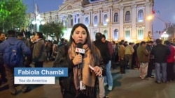 La Policía boliviana toma el control de la plaza Murillo
