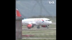 格鲁吉亚人士抗议与俄罗斯恢复直飞航班 