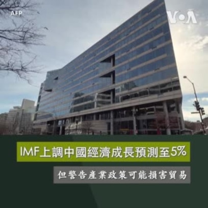 IMF上調中國經濟成長預測至5%，但警告產業政策可能損害貿易