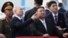 Russian President Vladimir Putin, left, and North Korean leader Kim Jong Un examine a launch pad at the Vostochny cosmodrome, about 200 kilometers (125 miles) from Blagoveshchensk, Russia, Sept. 13, 2023. (Mikhail Metzel, Sputnik, Kremlin Pool Photo via AP)