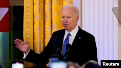 Rais wa Marekani Joe Biden akiwa White house Desemba 11, 2023. Picha na Reuters