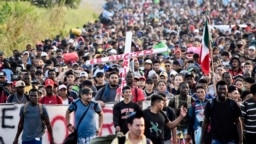 Binlerce kişi Meksika'nın Chiapas Eyaleti, Tapachula kentinden ABD sınırına doğru ilerliyor - 24 Aralık 2023